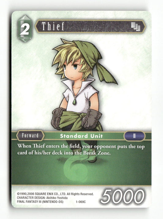 Thief (Ingus) 1-069C Common Opus I Final Fantasy Near Mint