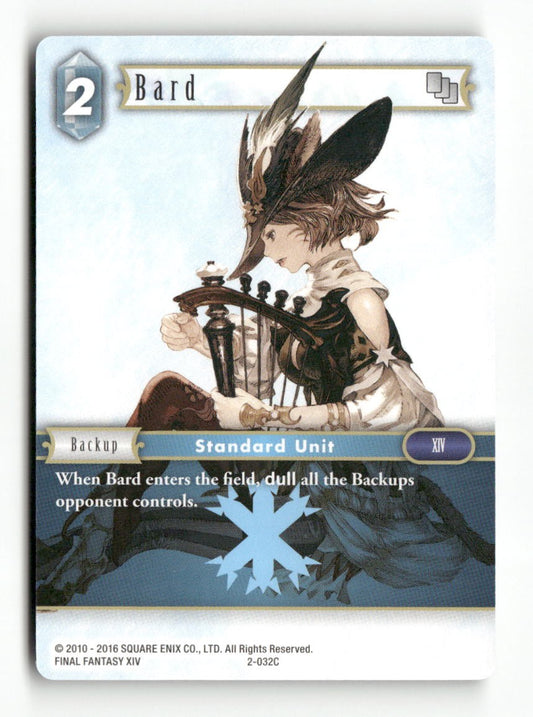 Bard 2-032C Common Opus II Final Fantasy Near Mint