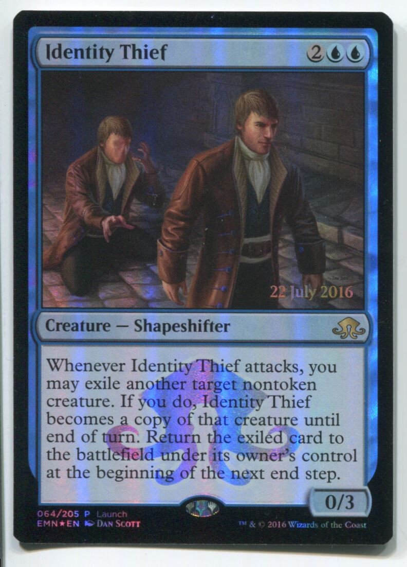 MTG Magic EMN Identity Thief 22 July 2016 Foil #64 Near Mint