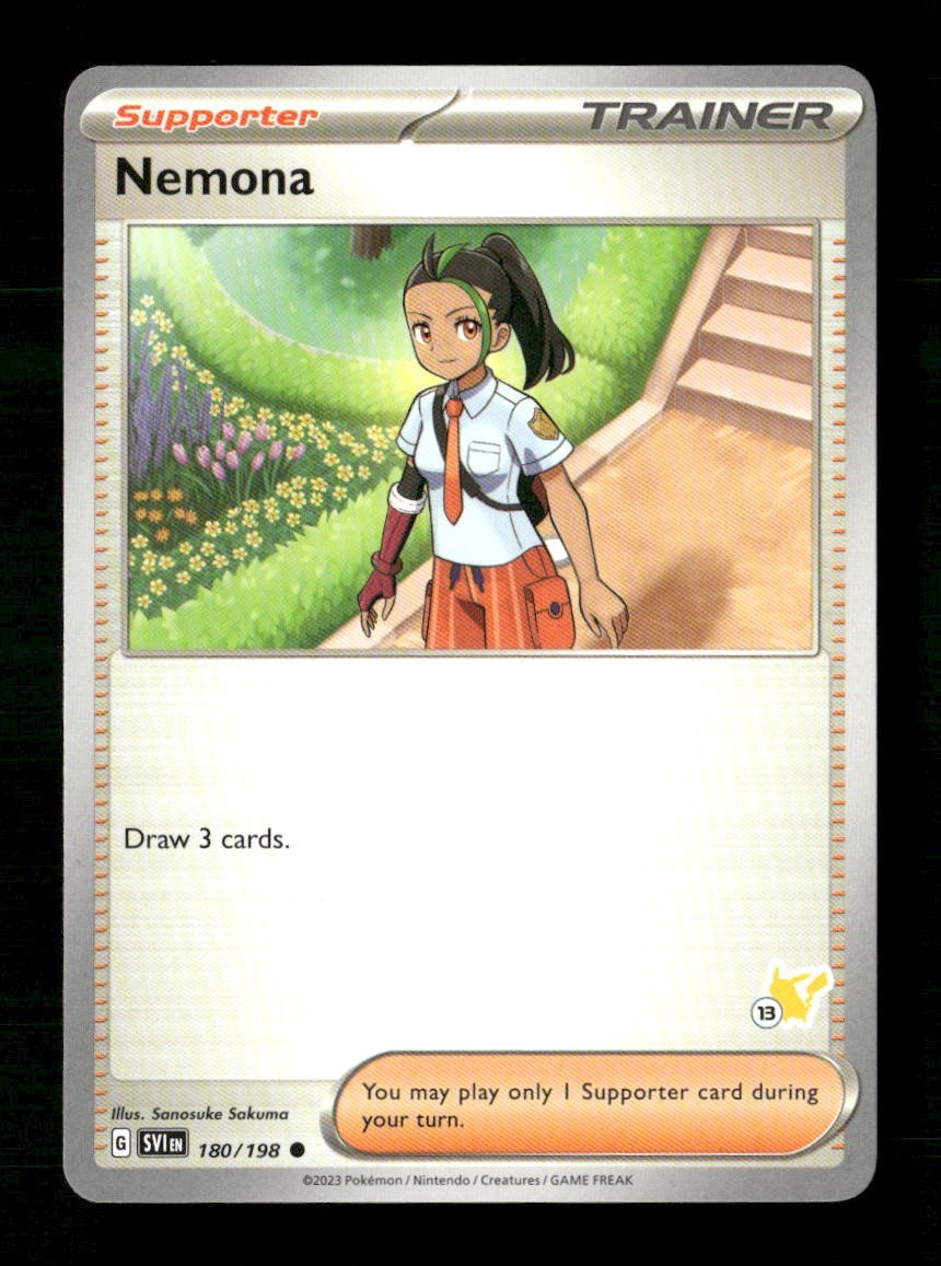 Nemona 13 #180/198 Pokemon Battle Academy 2024