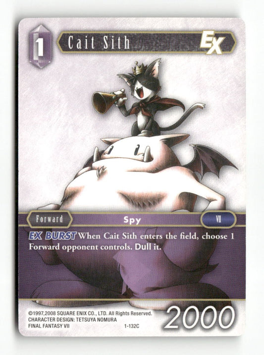 Cait Sith EX 1-132C Common Opus I Final Fantasy Near Mint