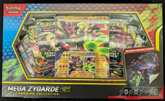 Mega Zygarde EX Premium Collection Pokemon TCG NEW SEALED