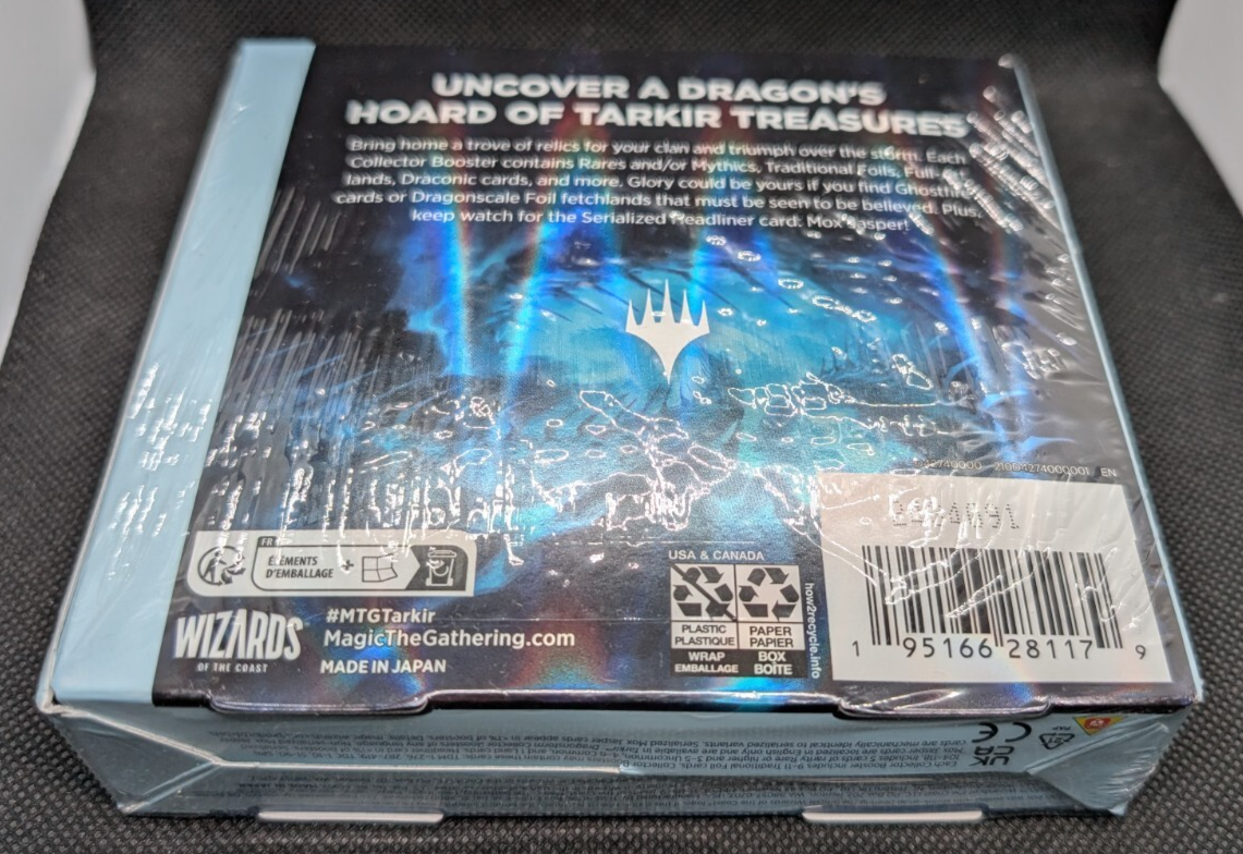 MTG Magic SEALED UNOPENED Tarkir Dragonstorm Collector Booster Box