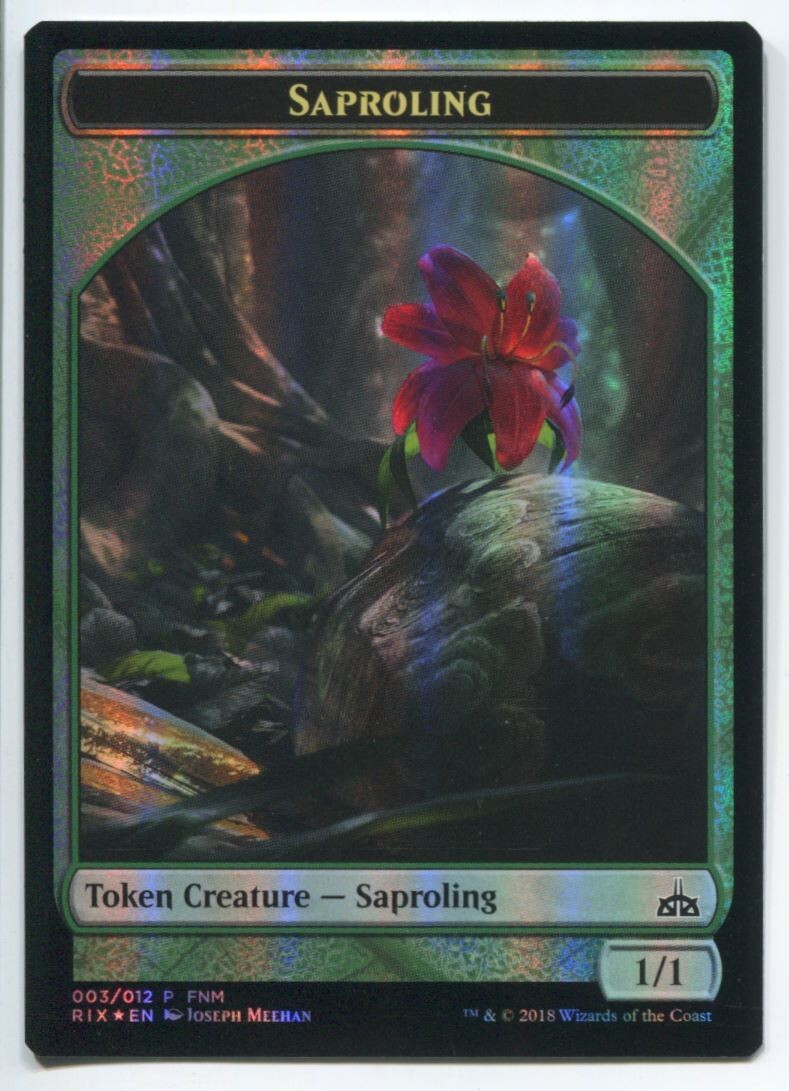 MTG Magic XLN RIX Illusion / Saproling Foil #3 Near Mint