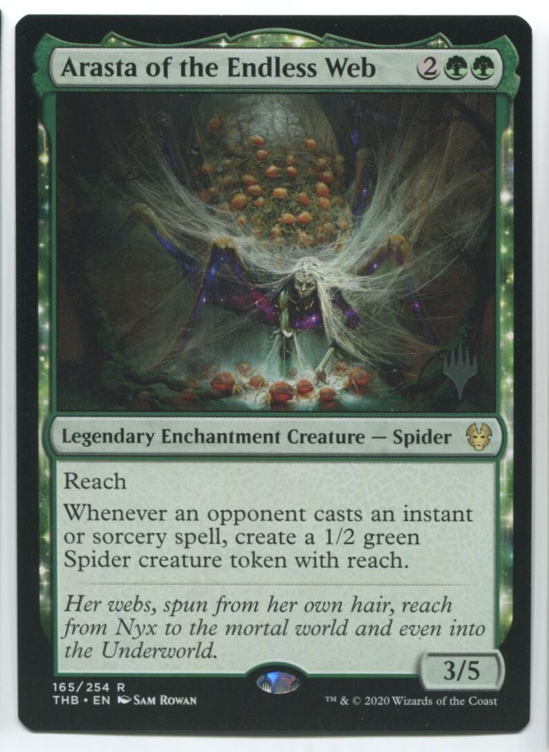 MTG Magic THB Arasta Of The Endless Web #165 Near Mint