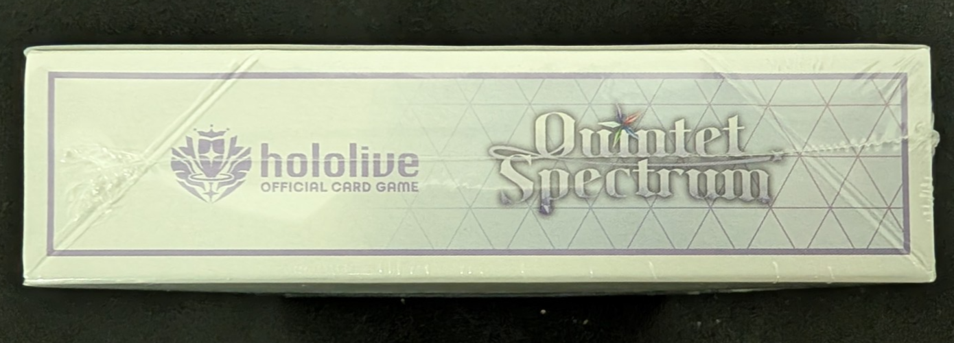 Quintet Spectrum hBP02e First Edition Booster Box Hololive English TCG