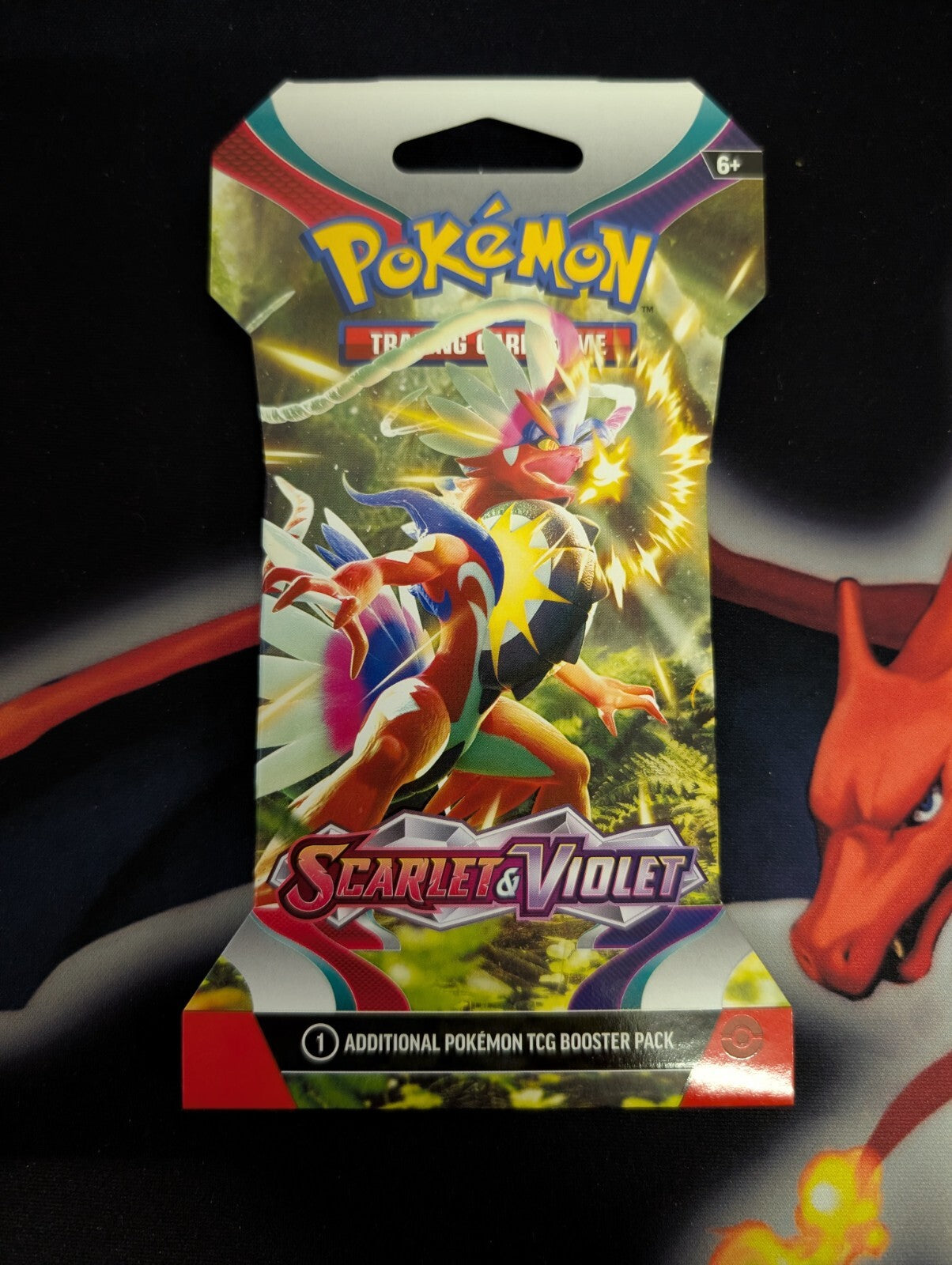 Pokemon TCG Scarlet & Violet Sleeved Booster Pack Blister NEW SEALED (1 PACK)