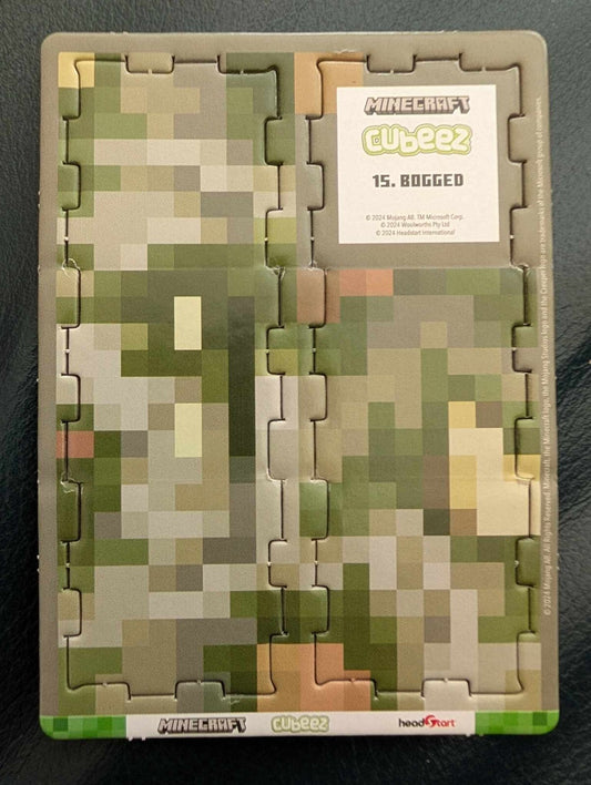 Minecraft Cubeez Bogged #15 Near Mint