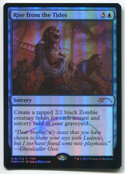 MTG Magic 2016 FNM Rise from the Tides Foil #10 Near Mint