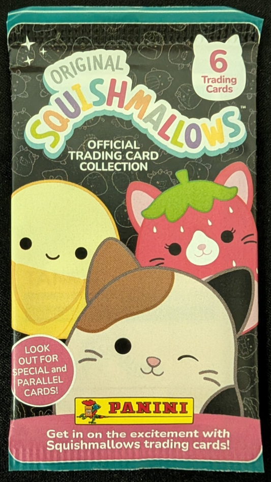 Panini Original Squishmallows Trading Card Booster Pack NEW SEALED