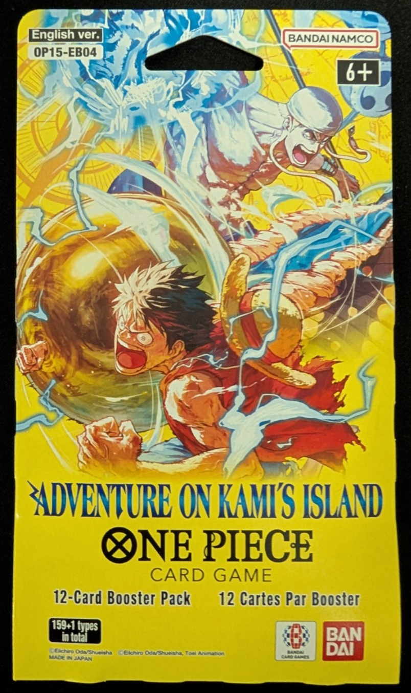 One Piece TCG Adventure on Kami's Island Sleeved Booster Pack NEW SEALED 1 PACK