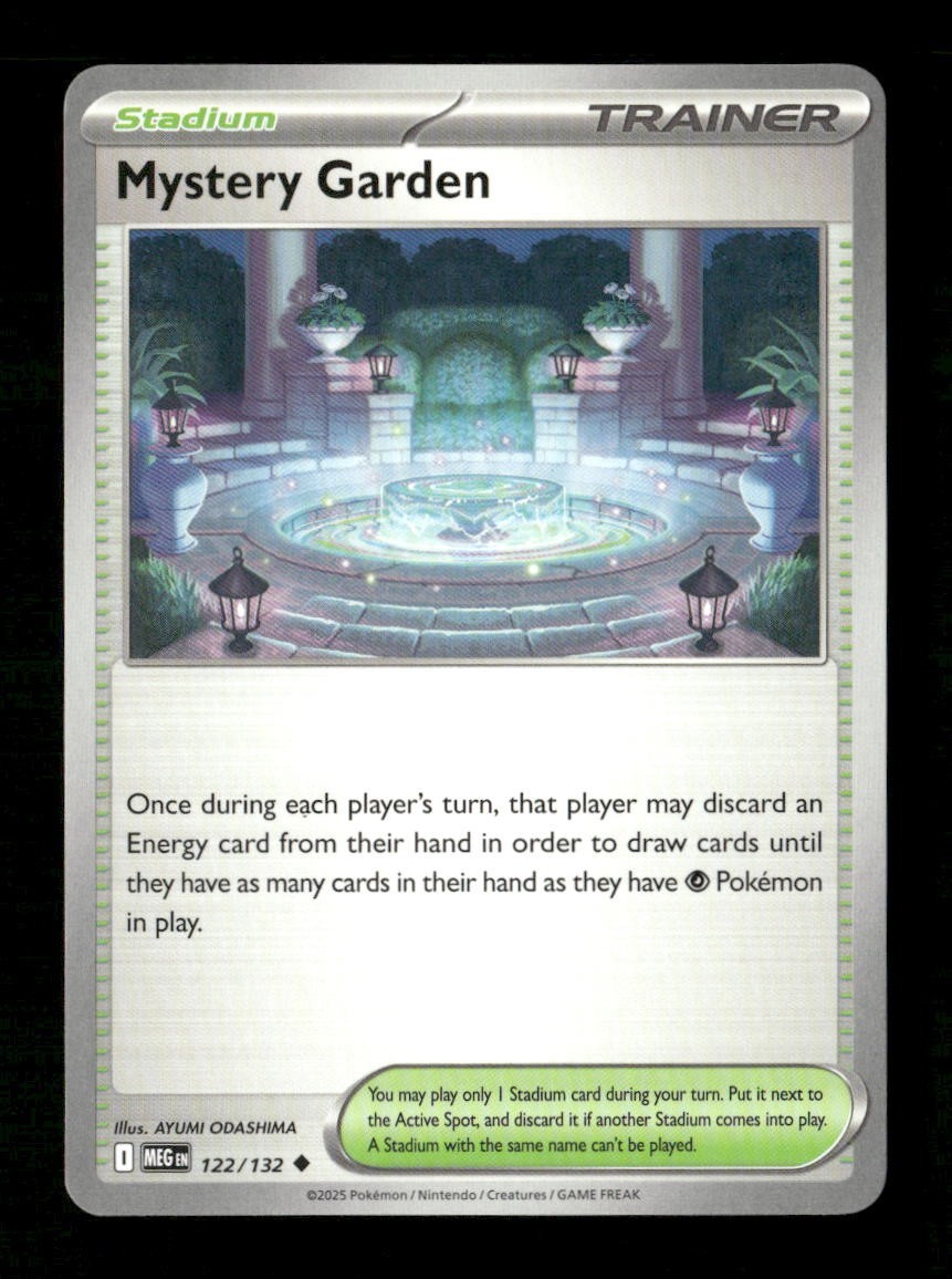 Mystery Garden #122/132 Normal Pokemon Mega Evolution