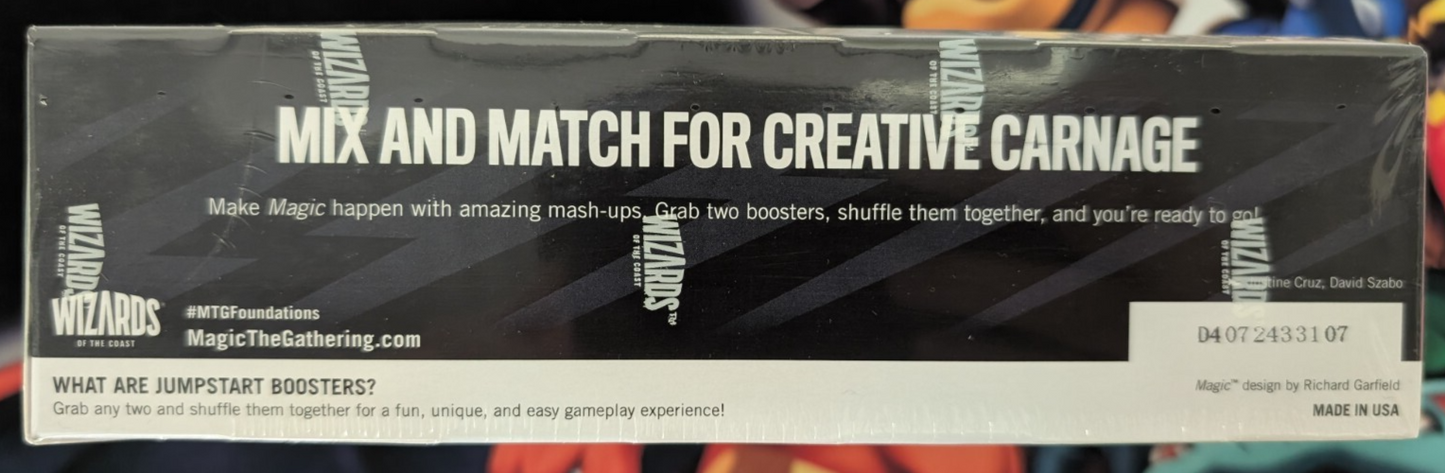 MTG Magic SEALED UNOPENED Foundations Jumpstart Booster Box