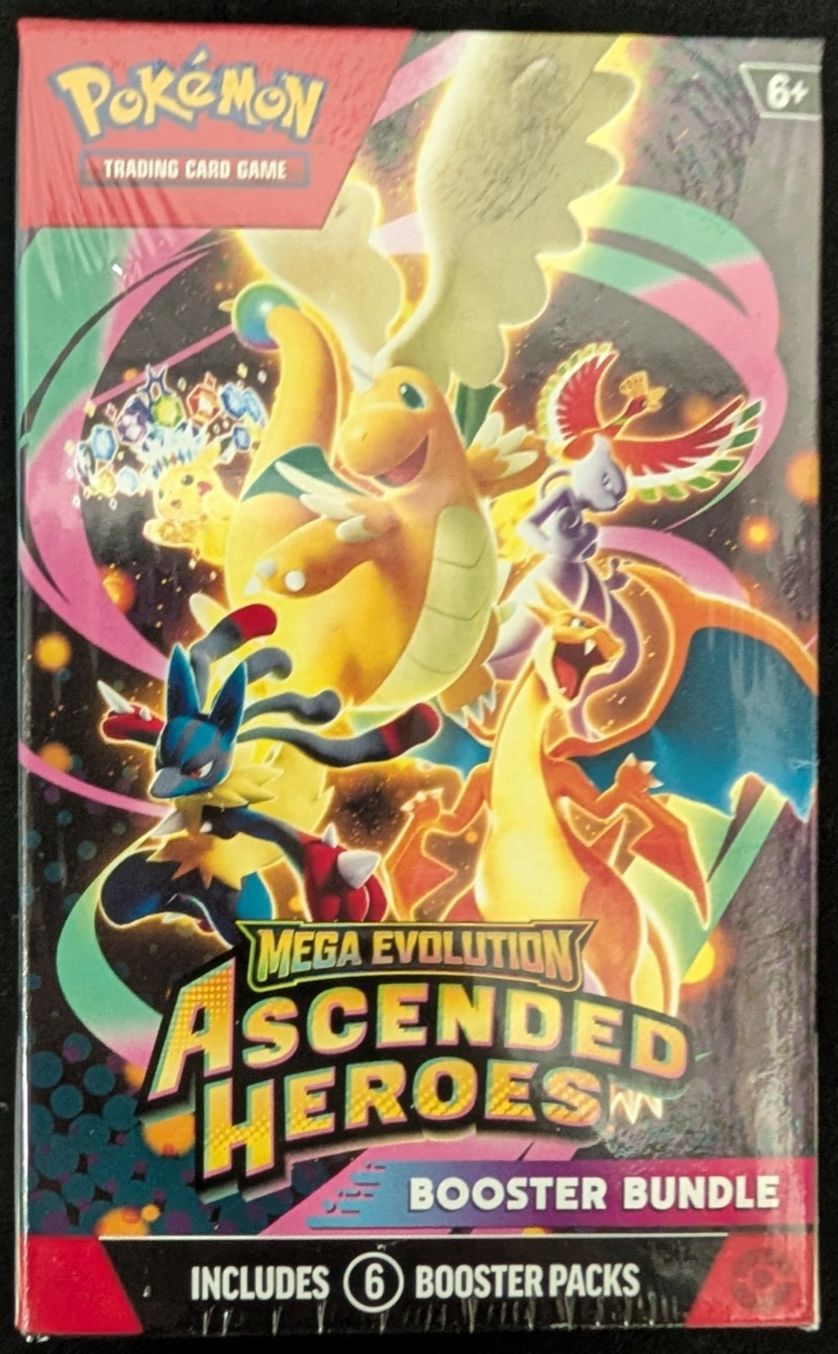 Mega Evolution Ascended Heroes Booster Bundle NEW SEALED Pokemon TCG
