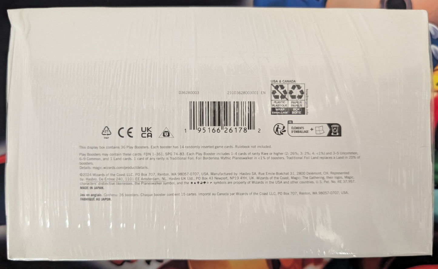 MTG Magic SEALED UNOPENED Foundations Play Booster Box