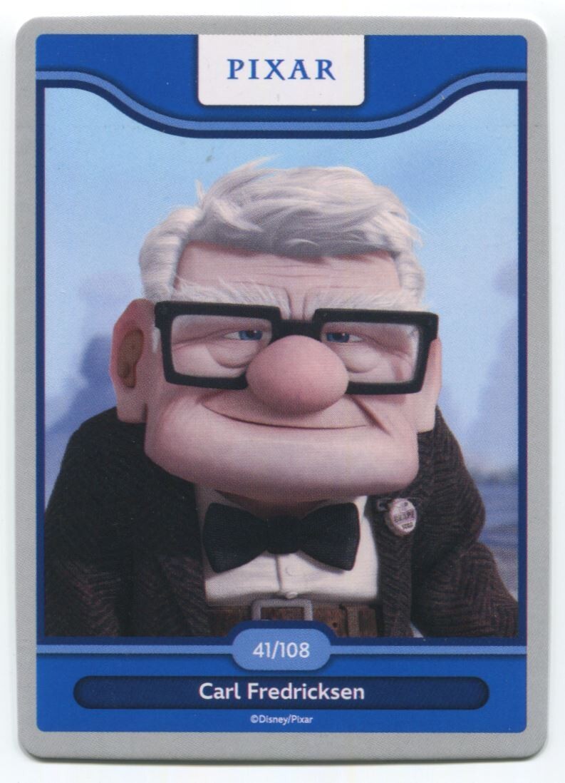 Worlds of Wonder Pixar Carl Fredricksen #41 Near Mint