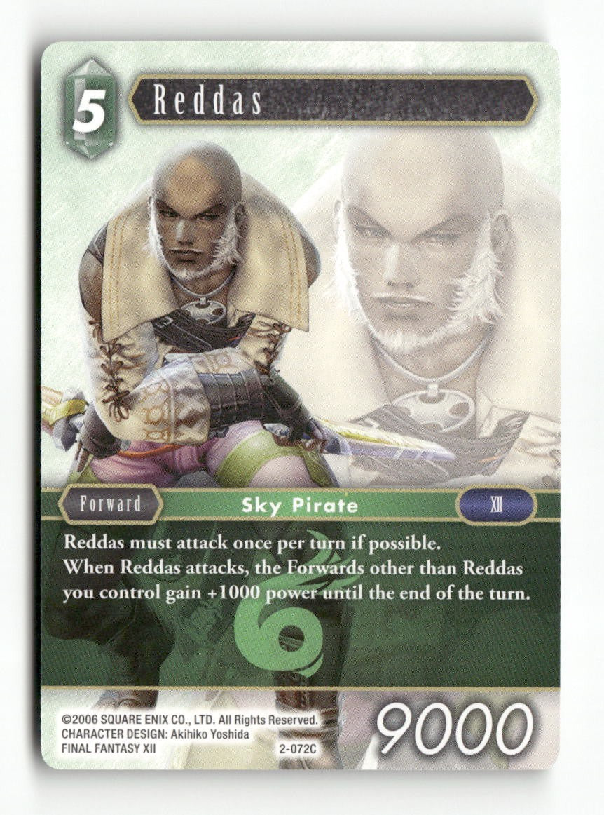 Reddas 2-072C Common Opus II Final Fantasy Near Mint