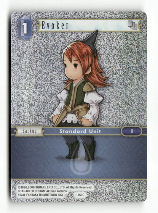 Evoker (Refia) 1-159C Common Opus I Final Fantasy Foil Near Mint WAVE 1