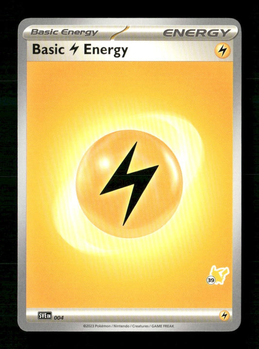 Basic Lightning Energy 39 #4 Pokemon Battle Academy 2024