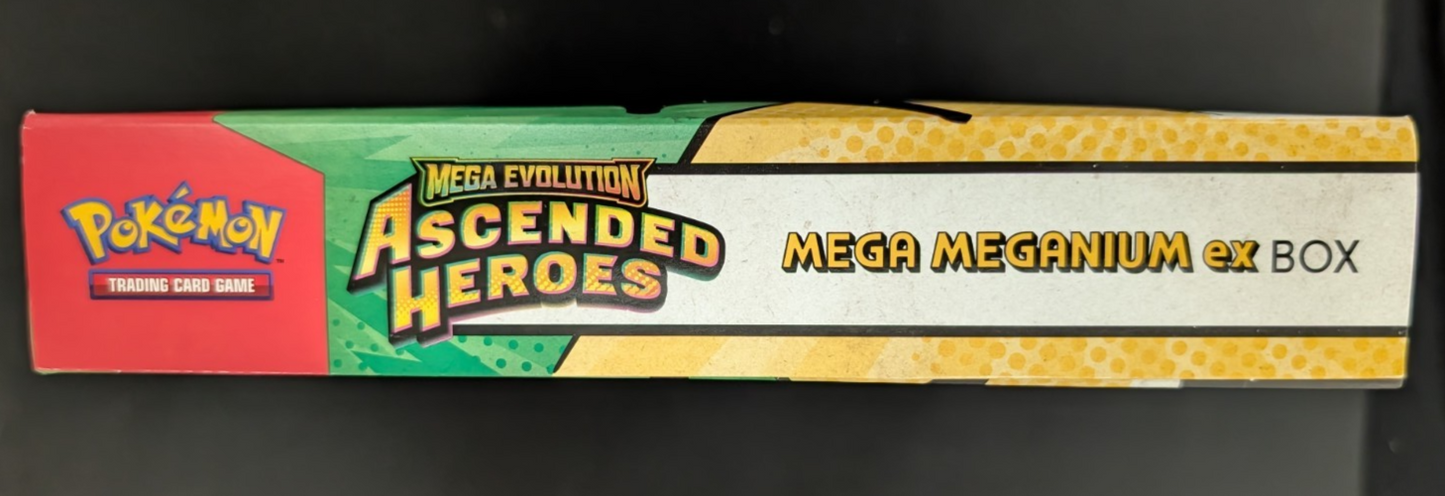 Ascended Heroes Mega Meganium EX Box Collection Pokemon TCG SEALED