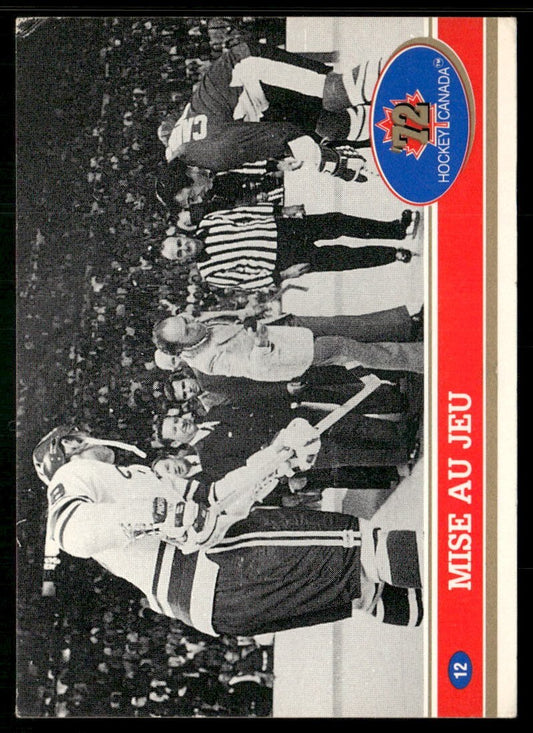 1991 Future Trends Experience Hockey Canada 72 Mise Au Jeu #12 Very Good