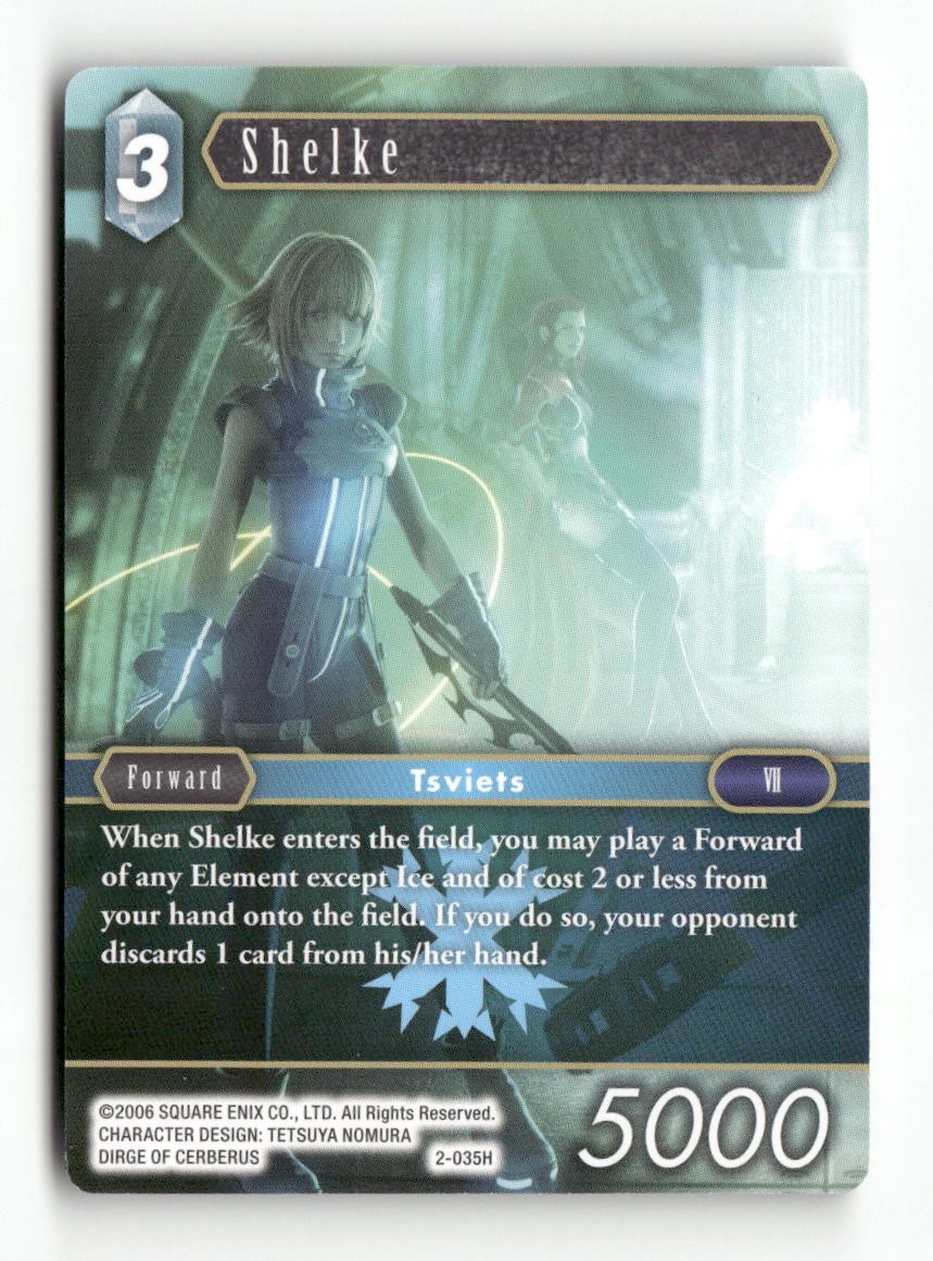 Shelke 2-035H Hero Opus II Final Fantasy Near Mint