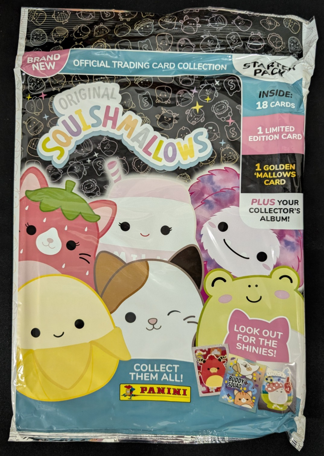 Panini Original Squishmallows Trading Card Collection Starter Album