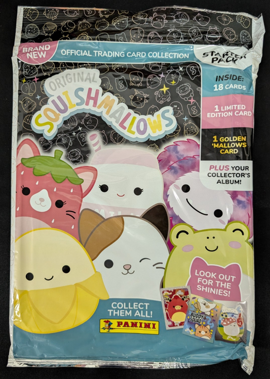Panini Original Squishmallows Trading Card Collection Starter Album