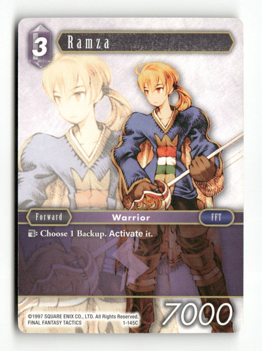 Ramza (Common) 1-145C Common Opus I Final Fantasy Near Mint