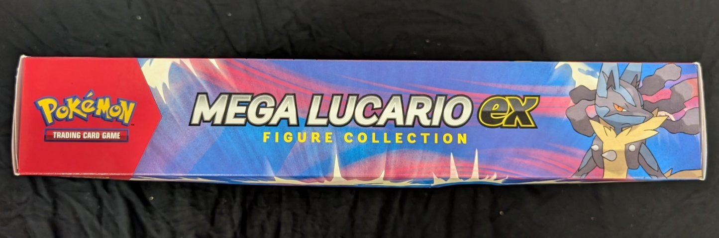 Mega Lucario EX Box Figure Collection Pokemon TCG NEW SEALED