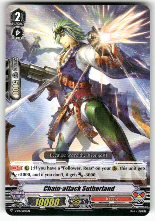 Cardfight Vanguard Chain-attack Sutherland #V-PR/0018EN PR