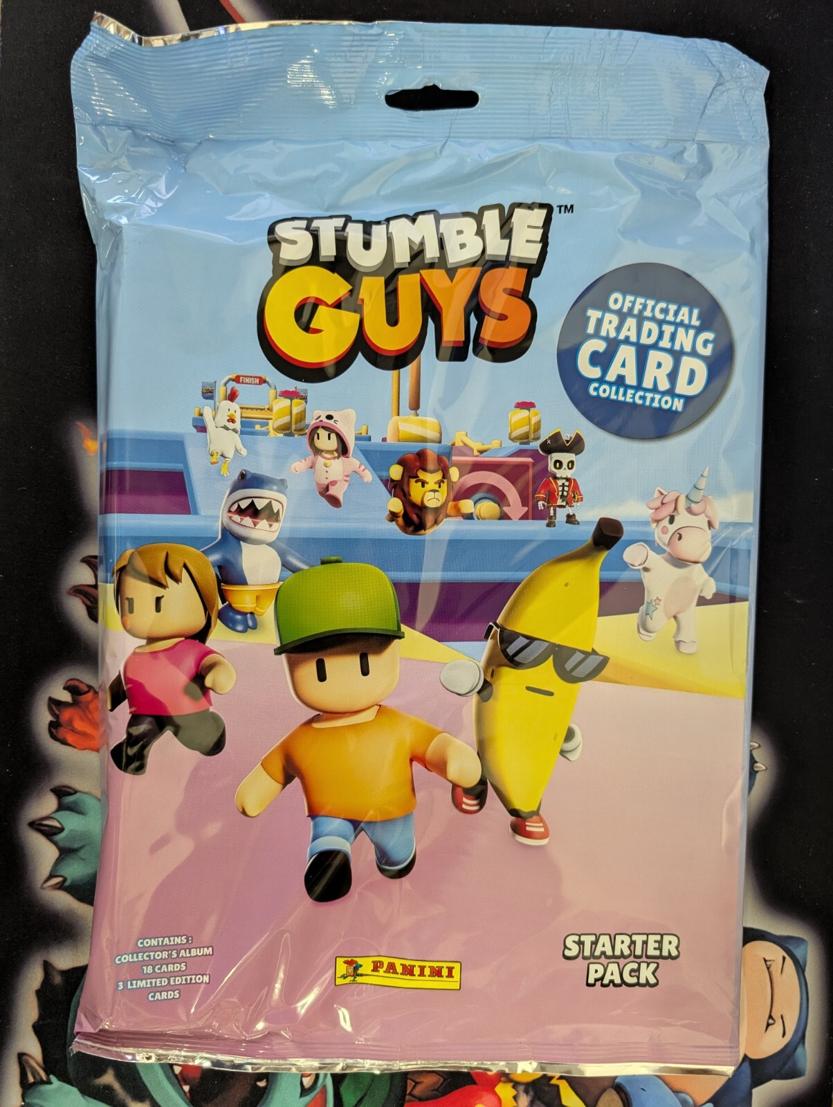 Panini Stumble Guys Trading Card Collection Starter Pack Album