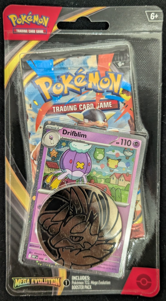 Mega Evolution Checklane Blister SEALED Drifblim MEP EN Promo #006 Pokemon TCG