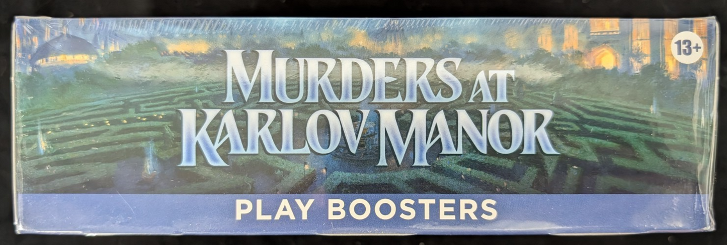 MTG Magic SEALED UNOPENED Murders At Karlov Manor Play Booster Box