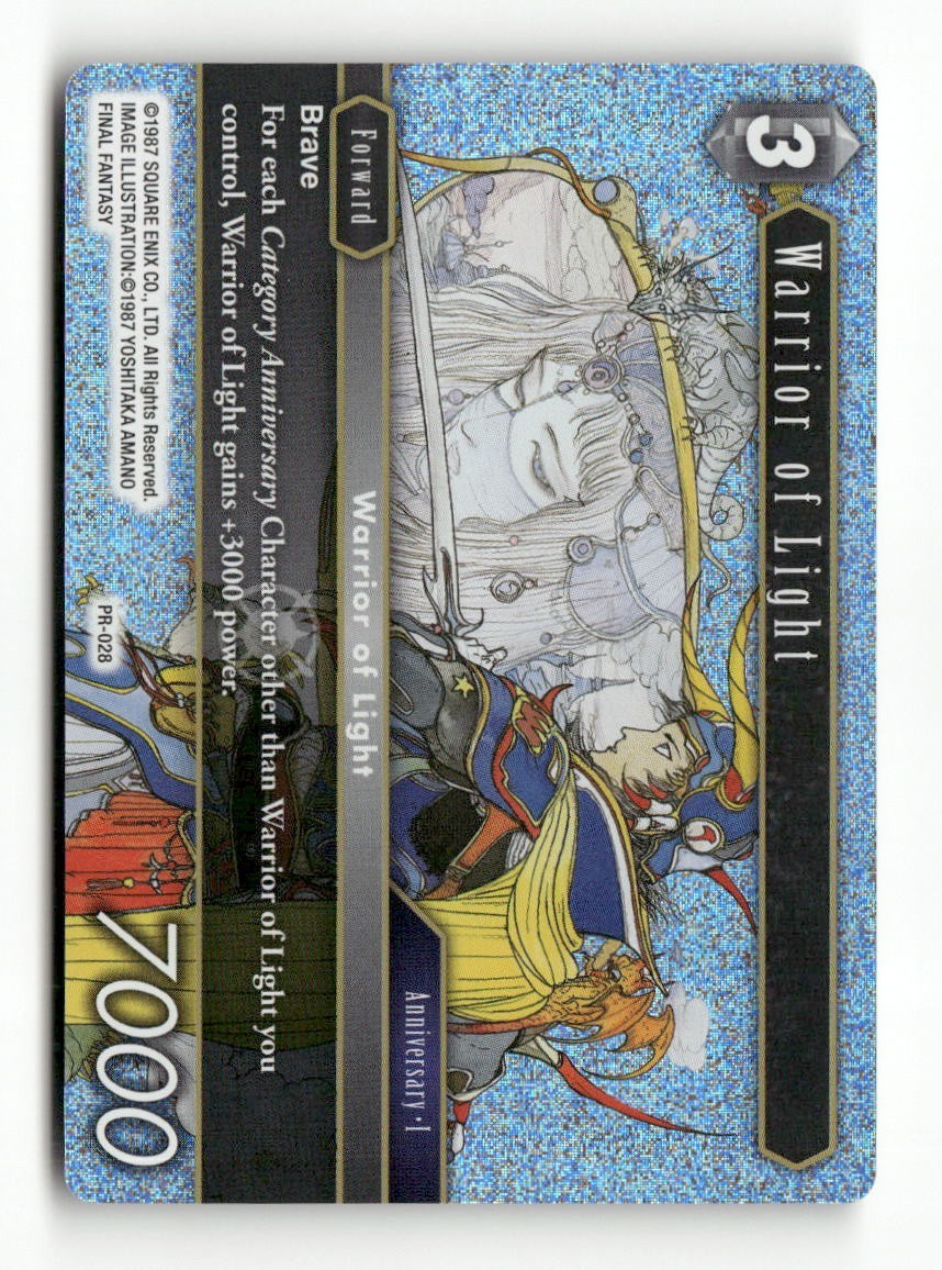 Warrior of Light PR-028 FF: Promo Cards Final Fantasy Foil NM ENGLISH