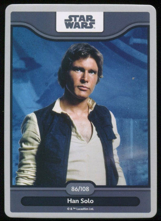 Worlds of Wonder Star Wars Han Solo #86 Near Mint