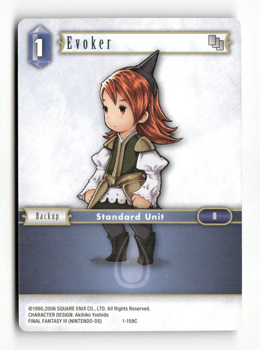 Evoker (Refia) 1-159C Common Opus I Final Fantasy Near Mint