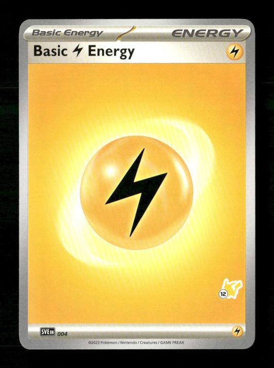 Basic Lightning Energy 12 #4 Pokemon Battle Academy 2024