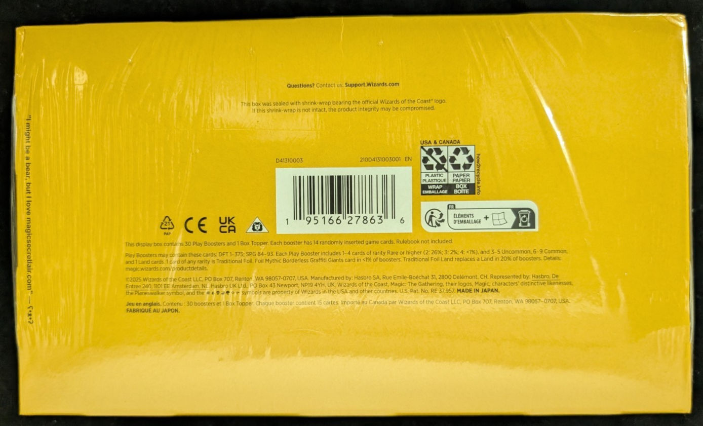 MTG Magic SEALED UNOPENED Aetherdrift Play Booster Box