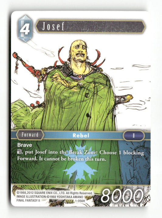 Josef 1-056H Hero Opus I Final Fantasy Near Mint
