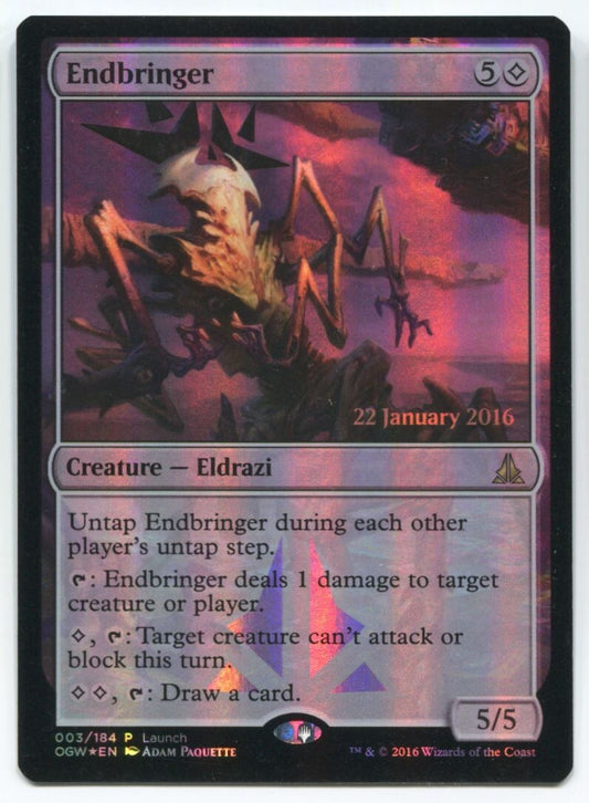 MTG Magic OGW Endbringer 22 January 2016 Foil #3 Near Mint