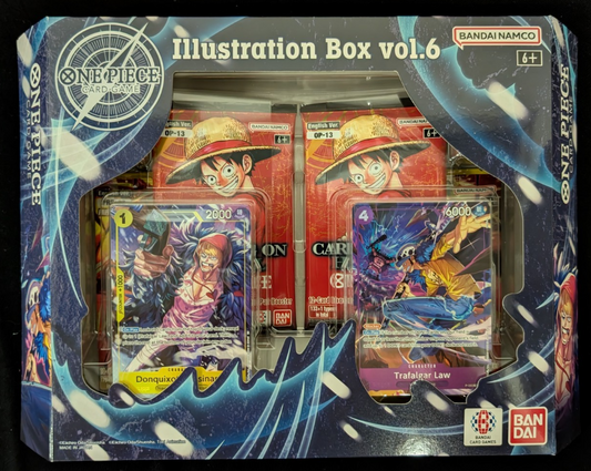 Illustration Box Vol.6 NEW SEALED IB06 English OP13 PRB-02 One Piece TCG