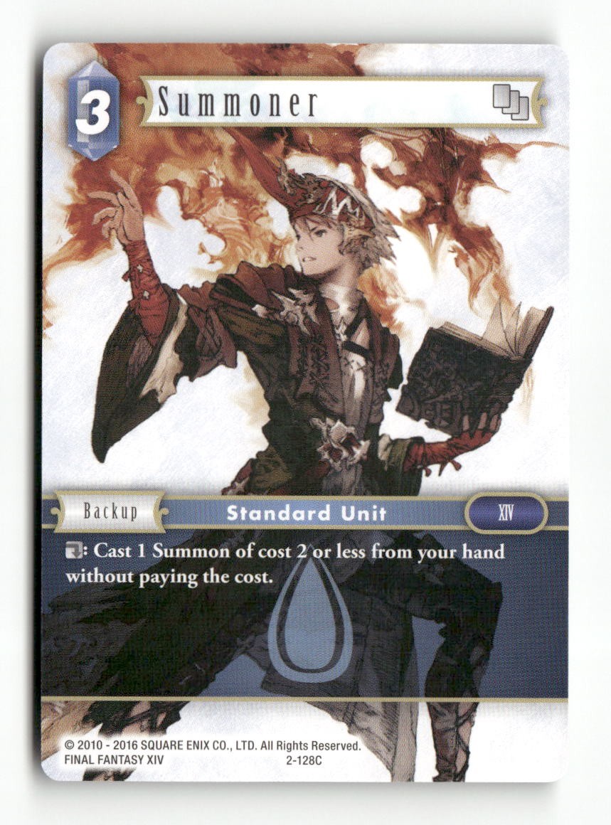 Summoner 2-128C Common Opus II Final Fantasy Near Mint