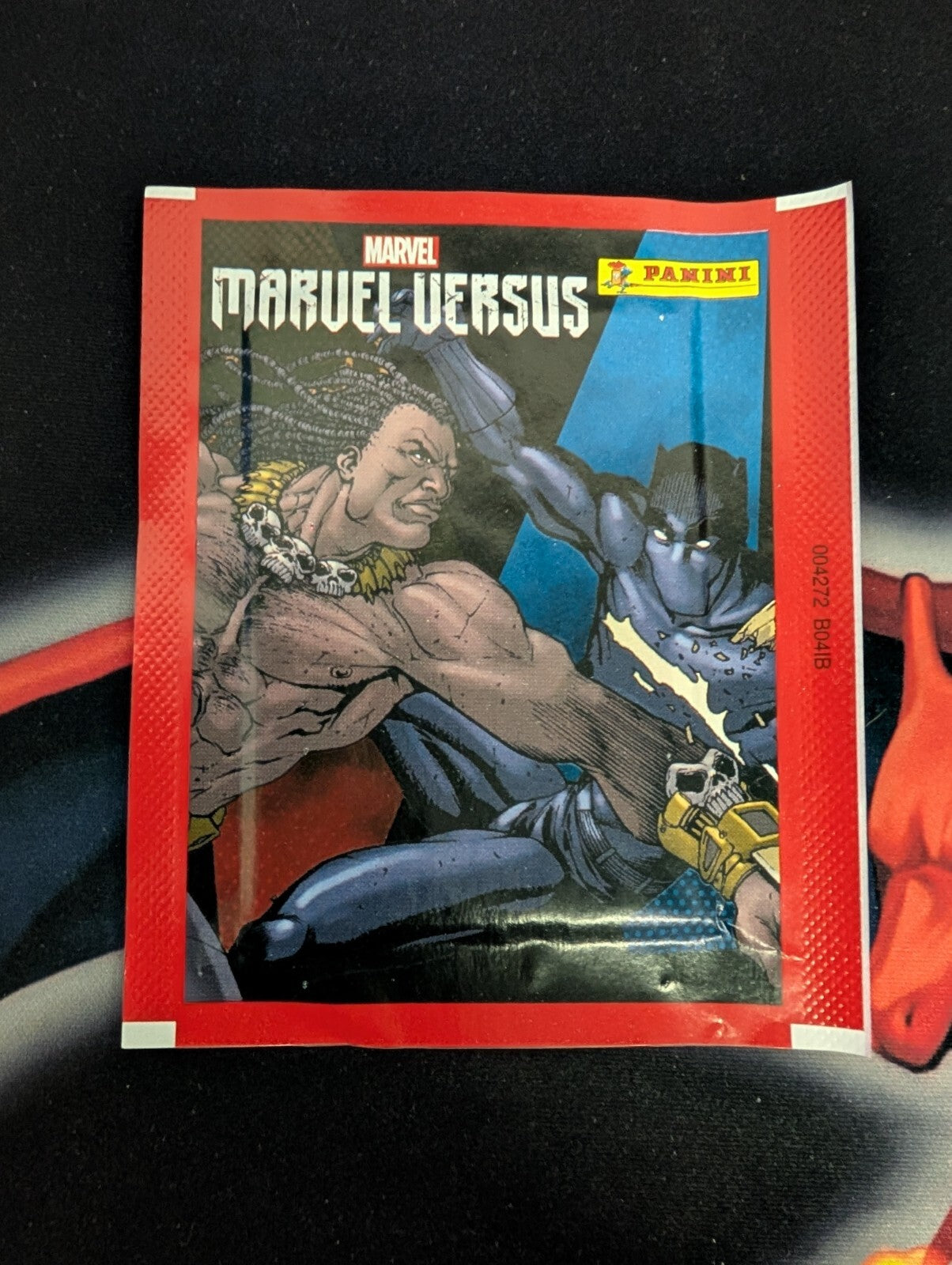 Panini Marvel Versus Sticker Collection ONE Booster Pack Random Art NEW SEALED