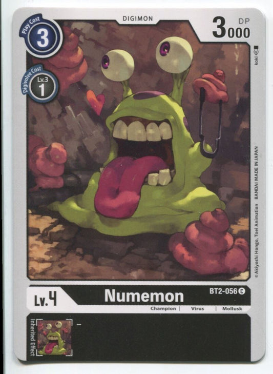 Digimon Card Game Numemon #BT2-056 C Near Mint