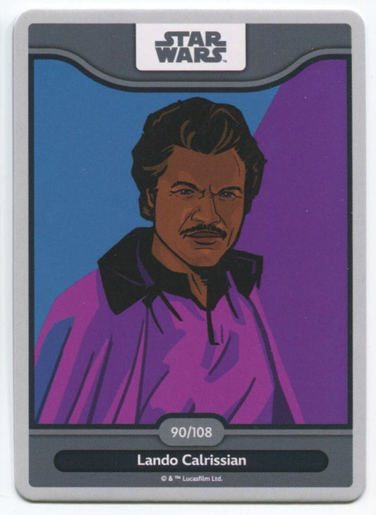Worlds of Wonder Star Wars Lando Calrissian #90 Near Mint