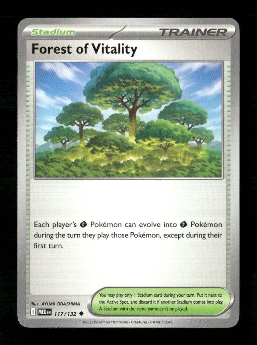 Forest of Vitality #117/132 Normal Pokemon Mega Evolution