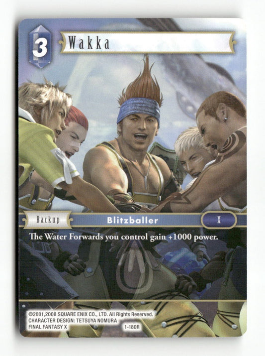 Wakka 1-180R Rare Opus I Final Fantasy Near Mint