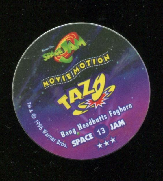 Tazo Movie Motion Space Jam Bang Headbutts Foghorn #13