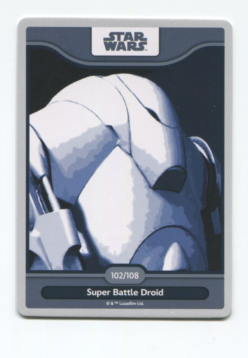 Worlds of Wonder Star Wars Super Battle Droid #102 Near Mint